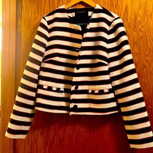 Super posh button up suite jacket size 6 Banana Republic